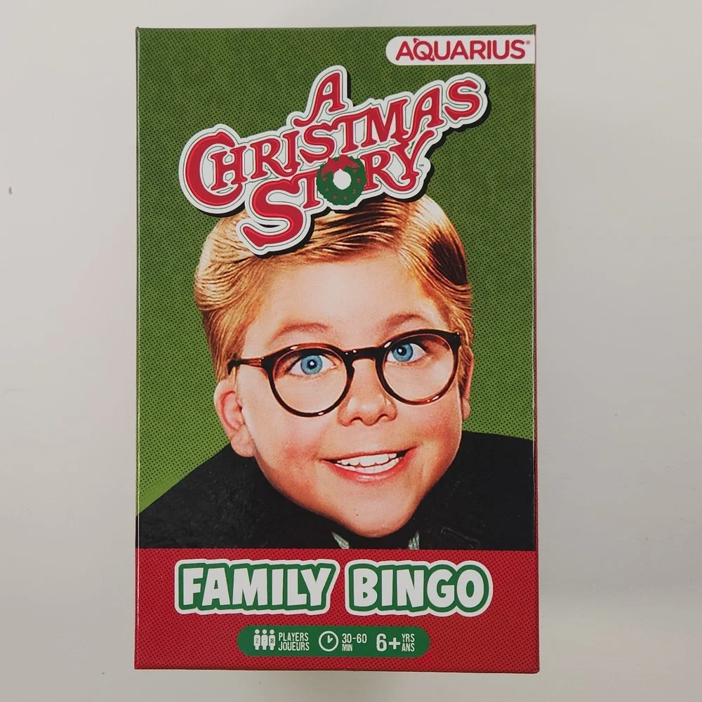A Christmas Story Family Bingo NWT